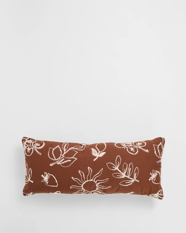 Lunar Cotton Textured Breakfast Cushion
