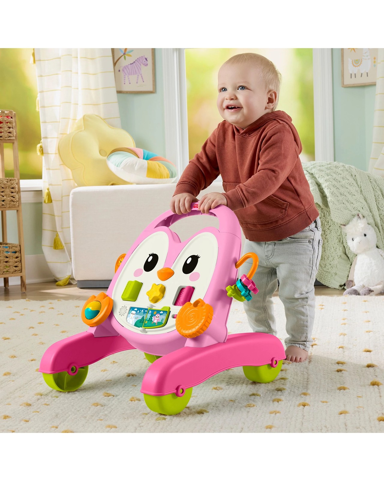 Fisher-Price 2-in-1 Musical Penguin Activity Walker 4 of 5