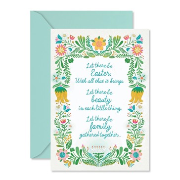 Hallmark Easter Card - Floral