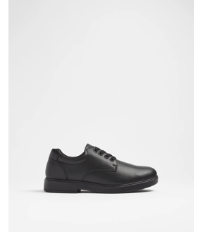 Gro-Shu Youth Leather Lace Up School Shoes