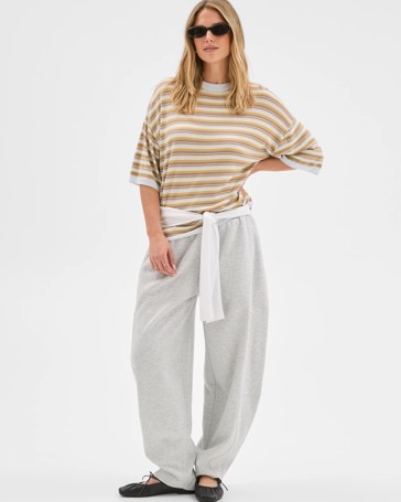 Lily Loves Striped Knit T-Shirt