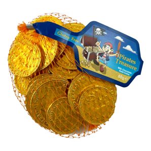 Pirates Treasure Chocolate Coins in Bag - 60g product image