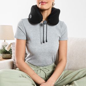 Anko Memory Foam Neck Massager - Black and Grey product image
