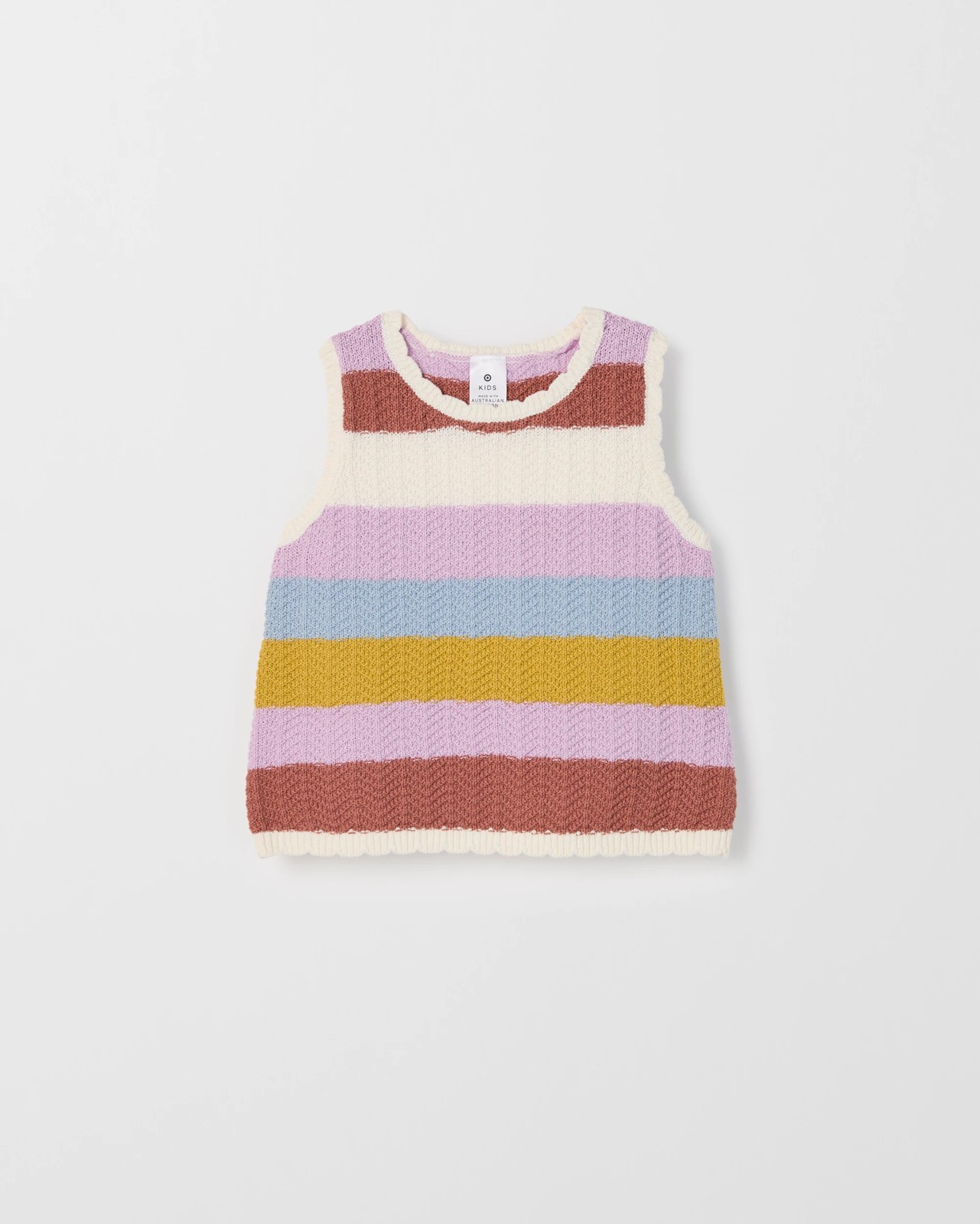Australian Cotton Crochet Co-Ord Tank Top 5 of 6