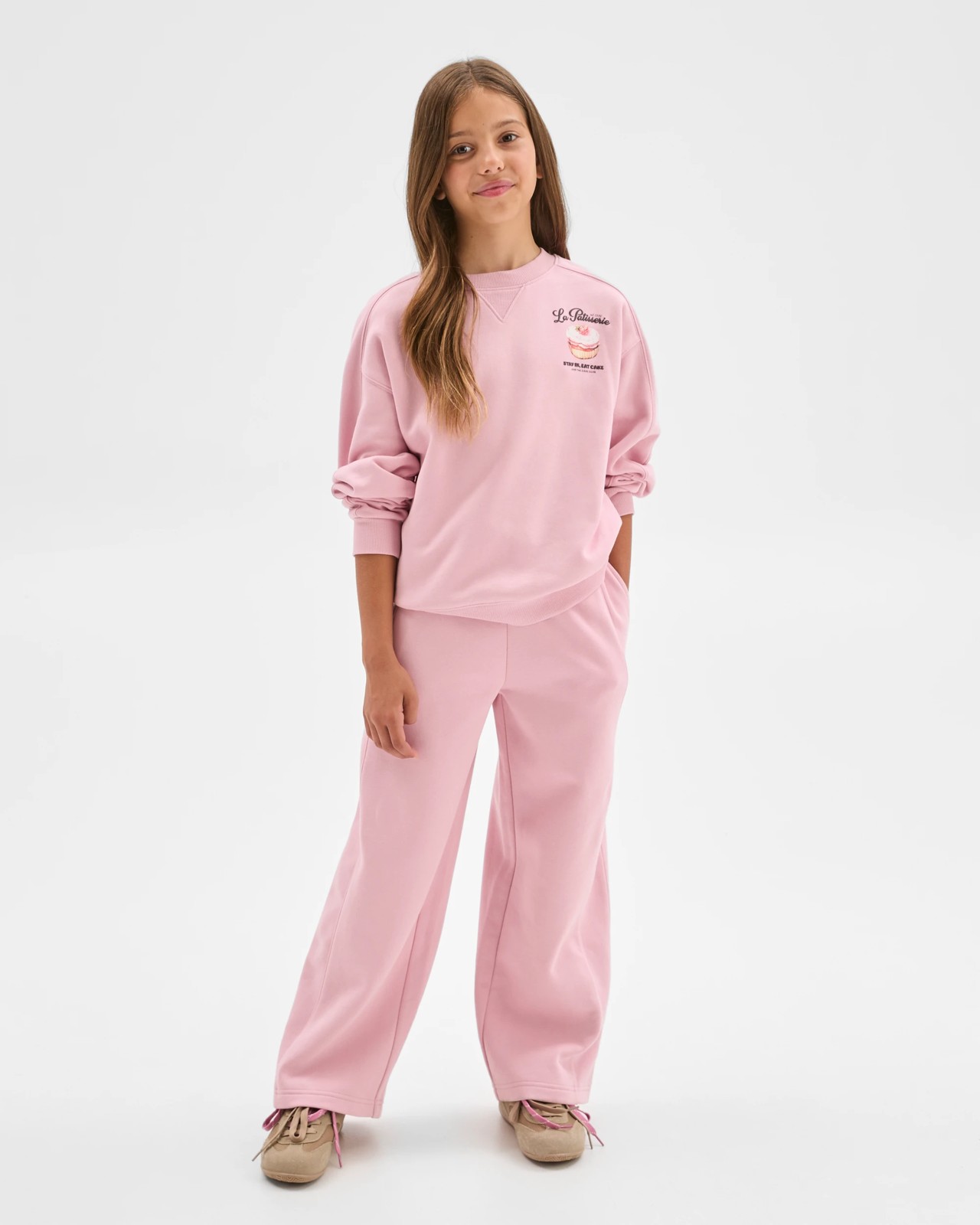 Australian Cotton Blend Trackpants - Pink 3 of 6