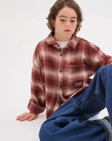 Australian Cotton Long Sleeve Check Shirt