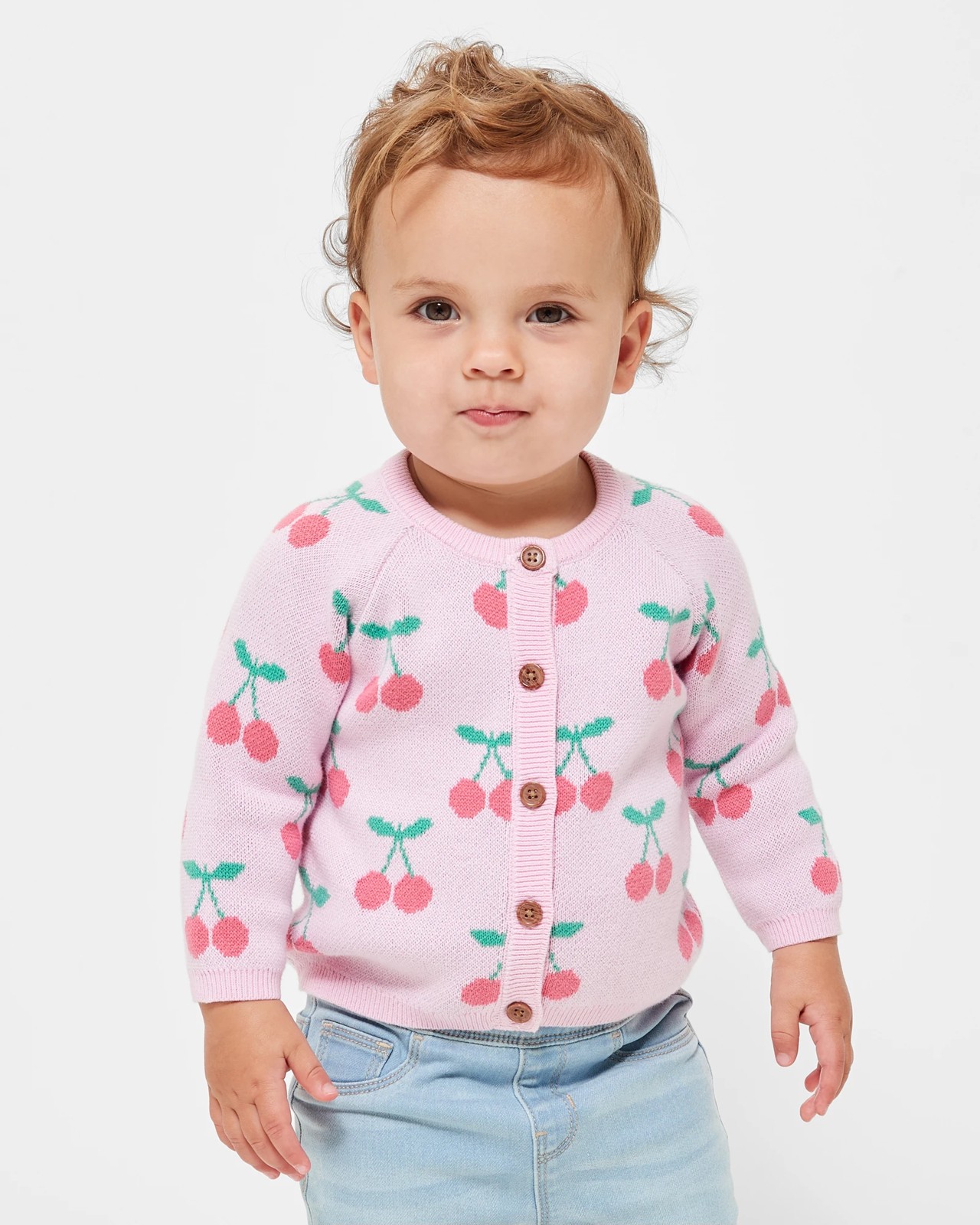 Baby Knit Cardigan Cherries Target Australia