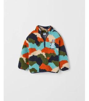 Bluey 1/4 Zip Teddy Fleece Jumper
