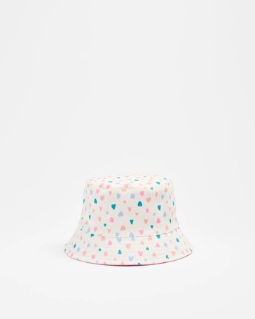 Girls Reversible Bucket Hat