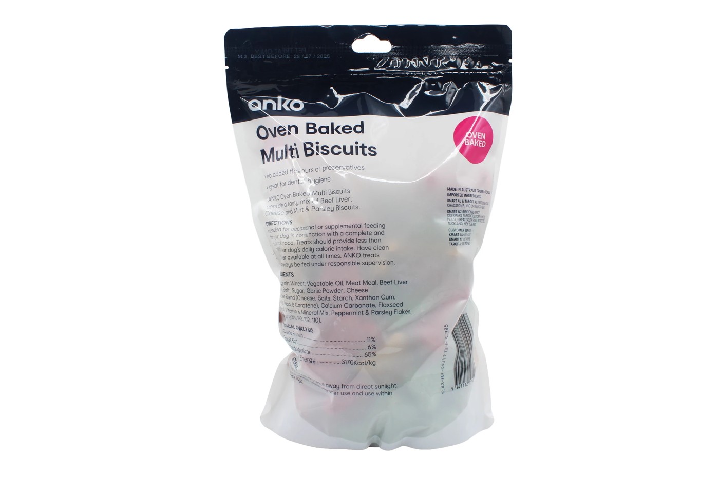 Anko Oven Baked Multi Biscuits - 1000g 2 of 2