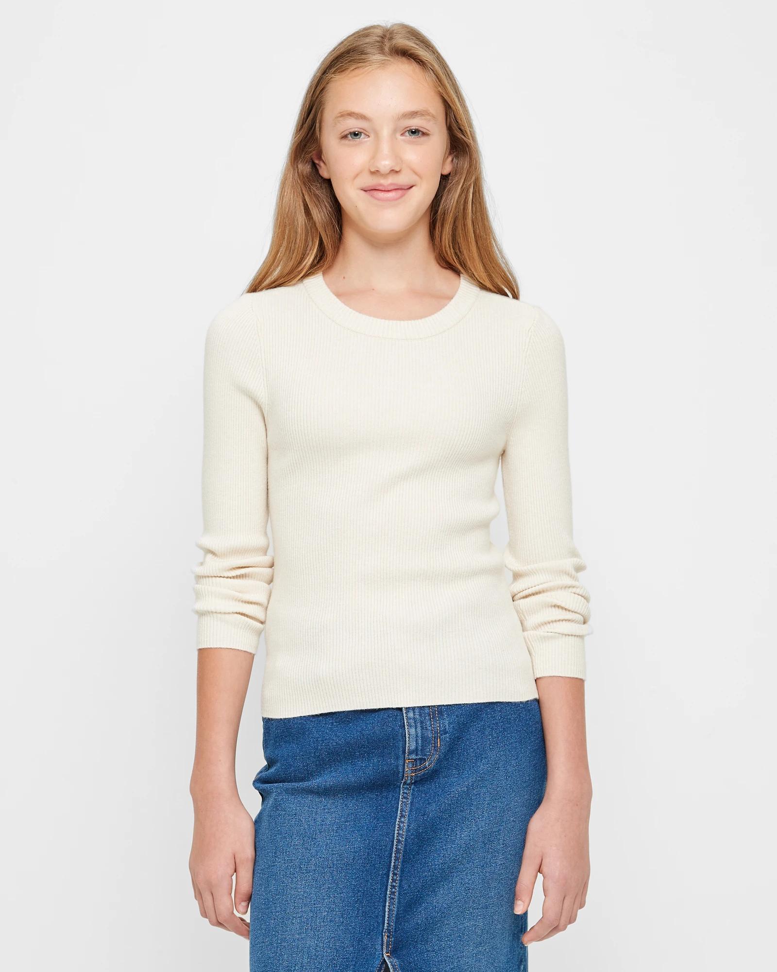 Knit Rib Crew Jumper Target Australia