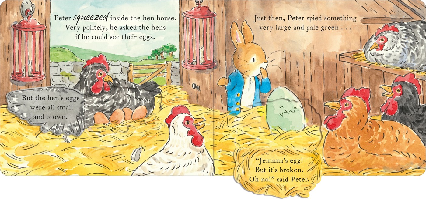The World Of Peter Rabbit: Jemima Puddle - Duck's Farmyard Muddle by Beatrix Potter - Book 4 of 5