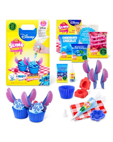Slime Mart Disney Shopping Bag Stitch Cupcake by ZURU