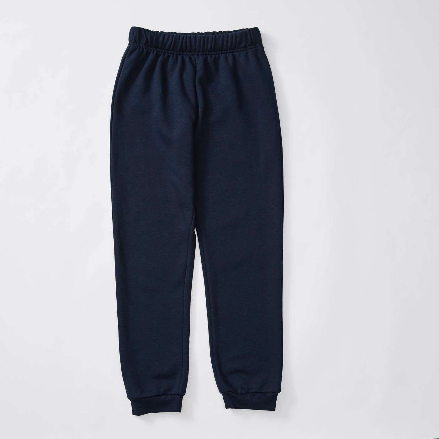 Fleece Cuffed School Trackpants - Navy Blue 4 of 4