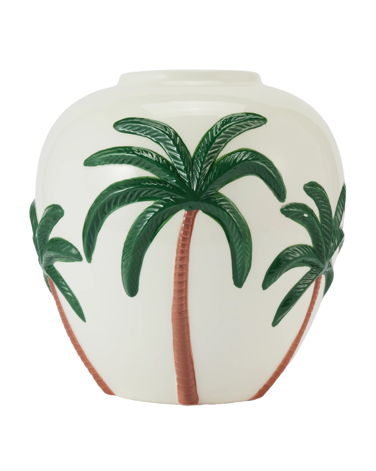 Anko Palm Tree Ceramic Vase 2 of 5