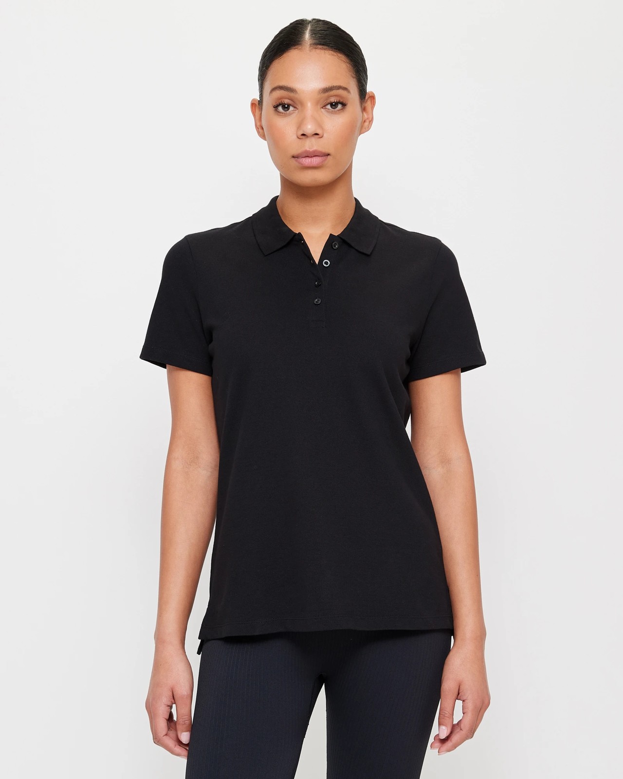 Ladies polo store shirts target