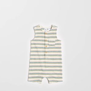 Baby Organic Cotton Knit Short Romper