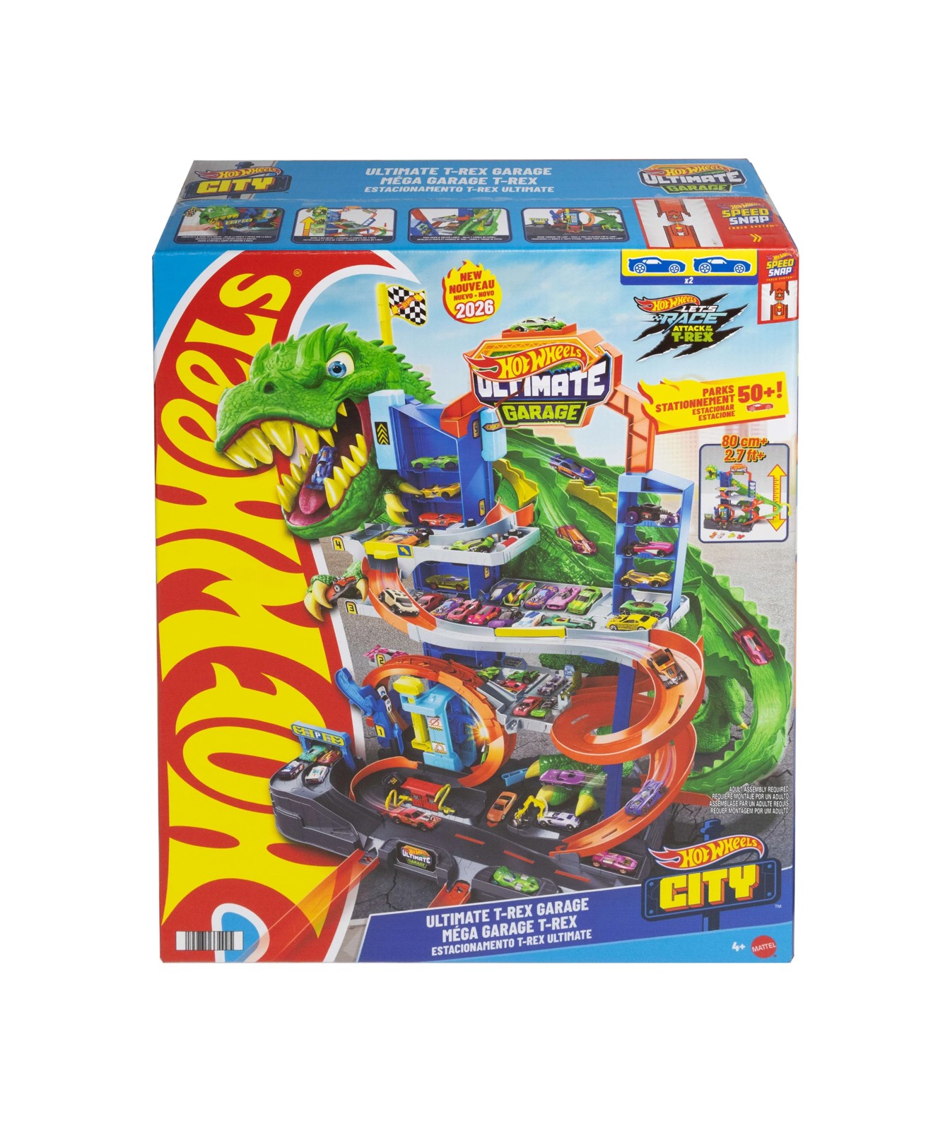 Hot Wheels City Ultimate T-Rex Garage 2 of 5