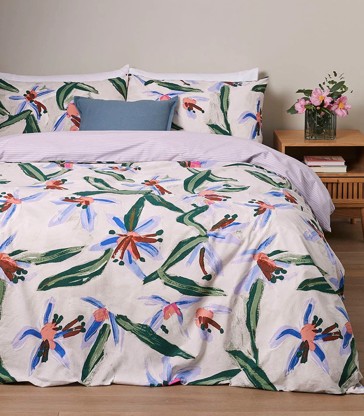 Alto Painted Bloom Quilt Cover Set