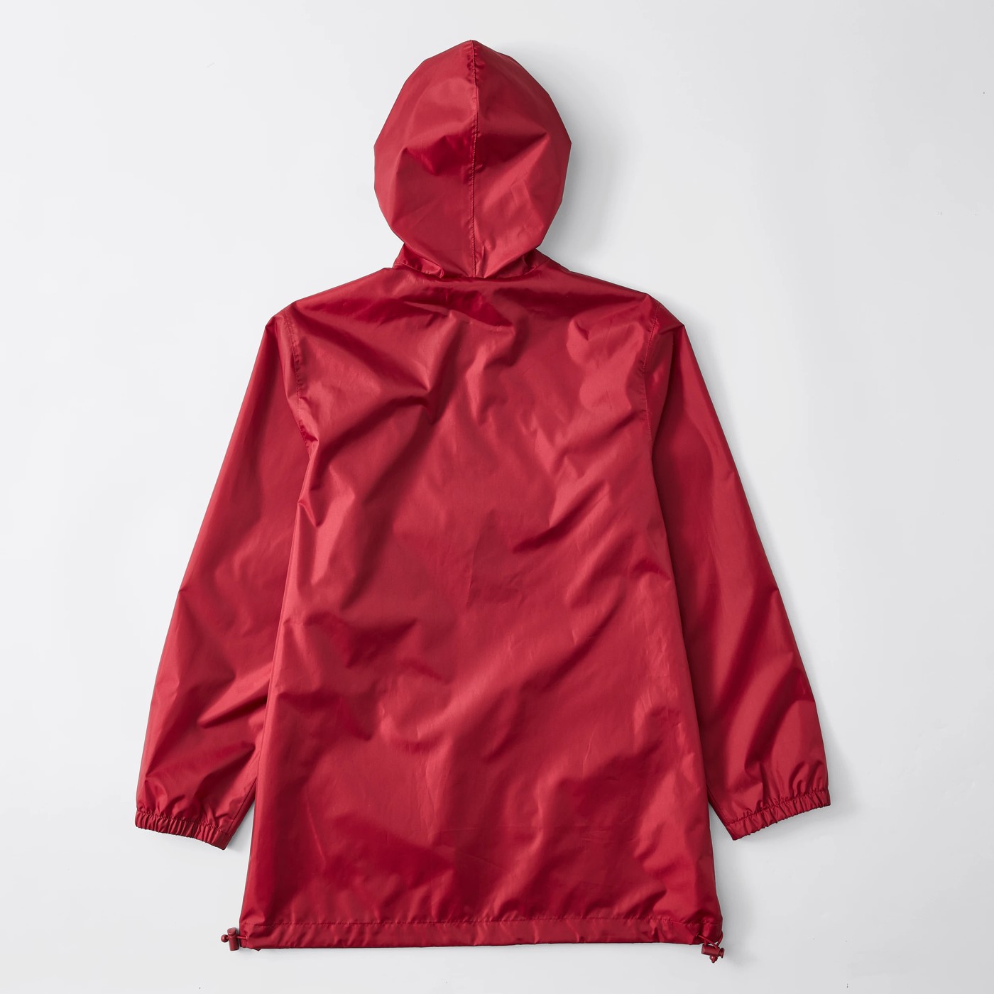 Unisex Fold Up Rain Jacket - Ruby Red 6 of 6