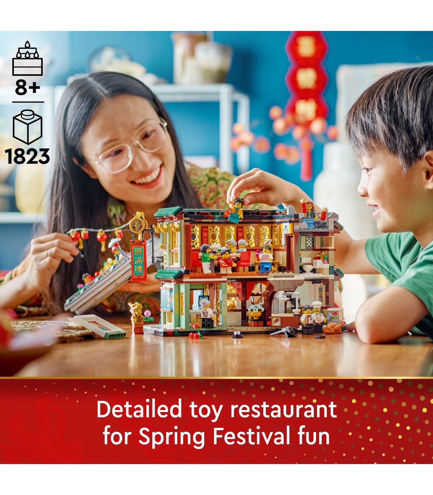 LEGO® Chinese Festivals Family Reunion Celebration 80113 2 of 5
