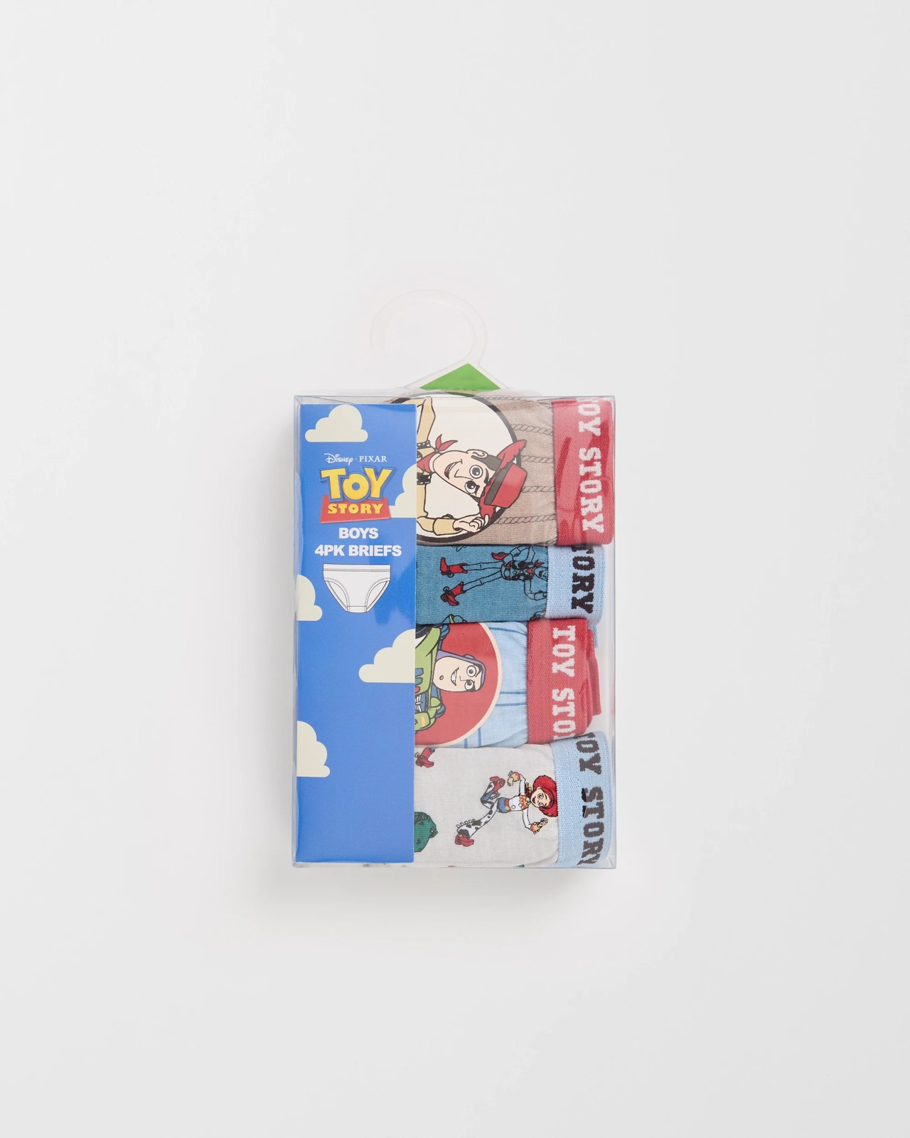 Toy Story Australian Cotton 4 Pack Younger Boys Briefs 2 of 2