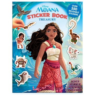 Disney Moana Sticker Book Treasury - Book