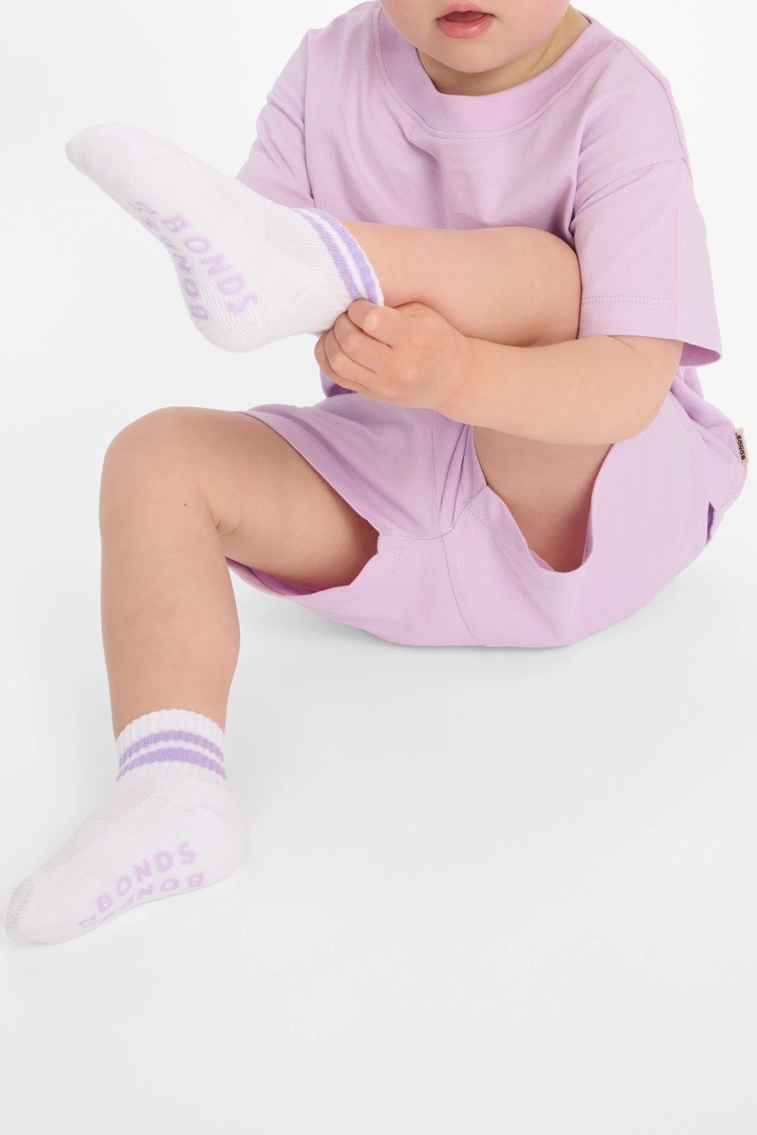 Bonds Baby 3 Pack Ultimate Comfort Quarter Crew Socks 6 of 6