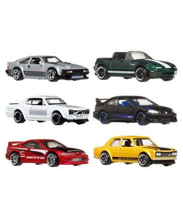 Mattel Hot Wheels Streets of Japan Multipack