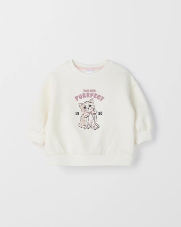 Baby Organic Cotton Lace Frill Jumper