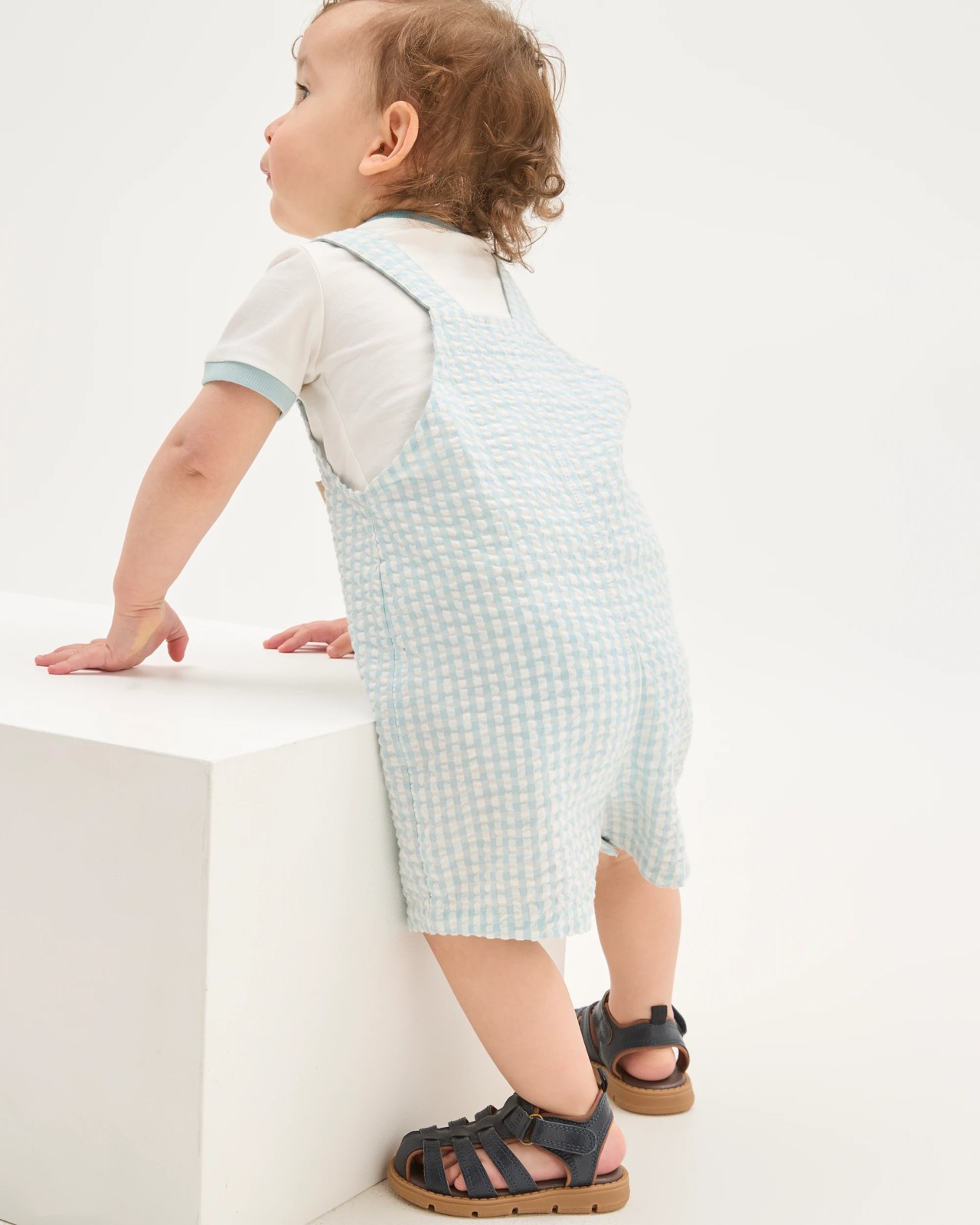 Baby Organic Cotton Shortall Set 3 of 5