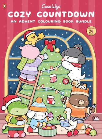 Cozy Countdown: An Advent Colouring Book Bundle by Coco Wyo - Book