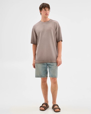 Commons Australian Cotton Blend Waffle T-Shirt