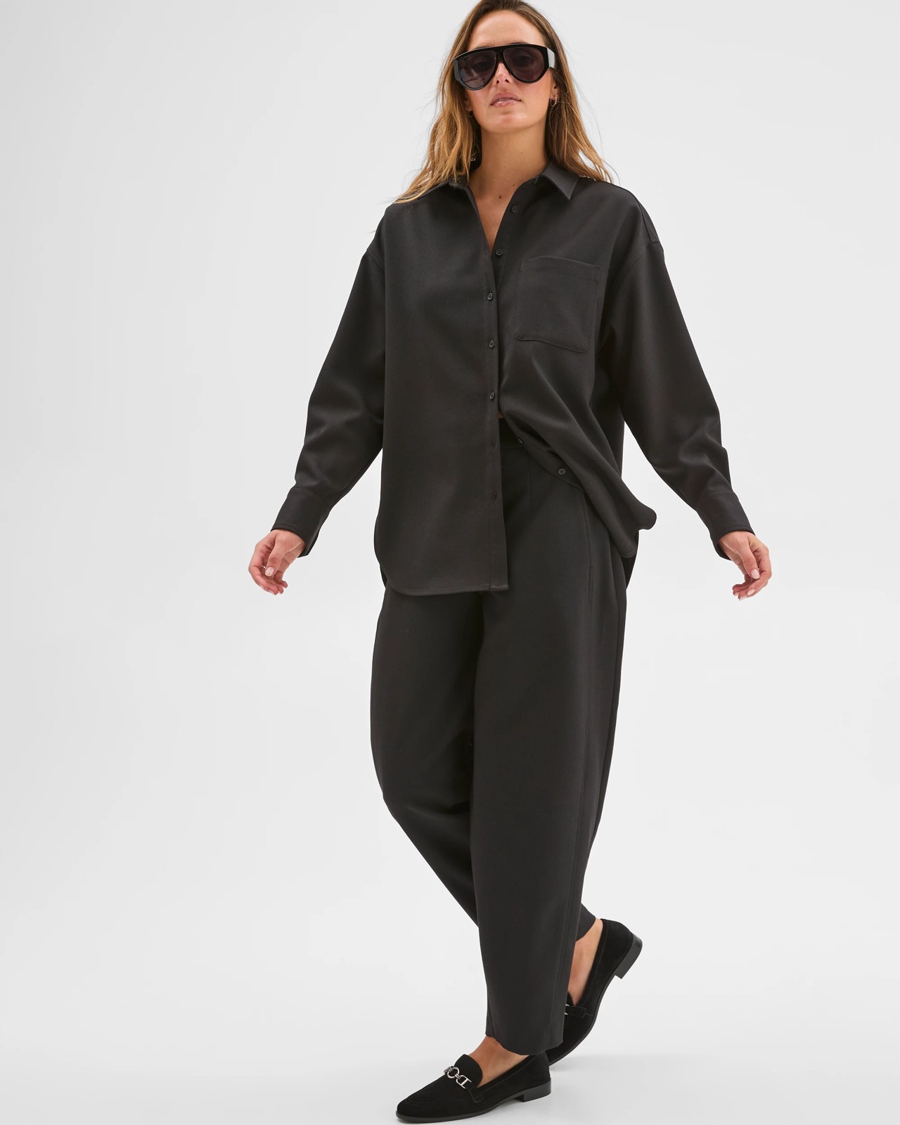 Preview Barrel Leg Set Dressing Pants  4 of 5