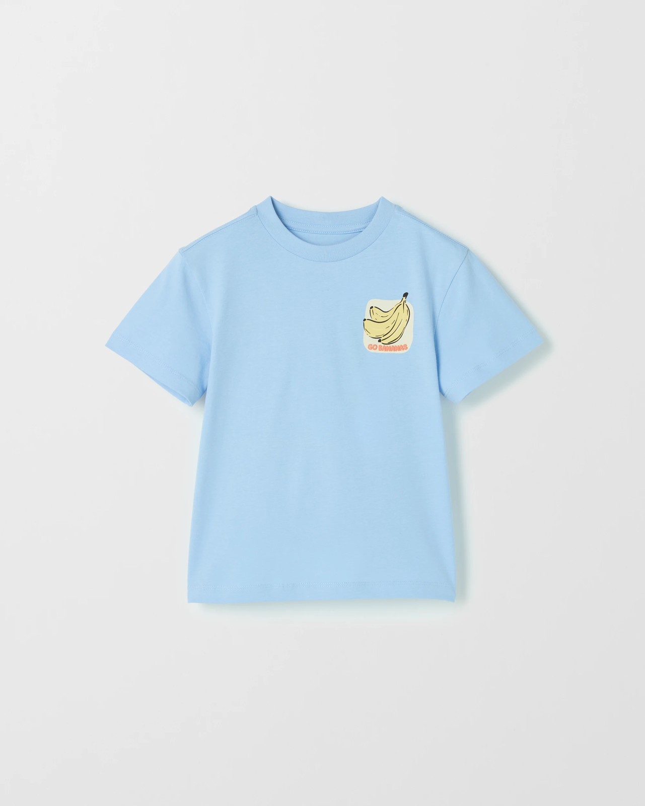 Australian Cotton Short Sleeve T-Shirt - Blue 5 of 5