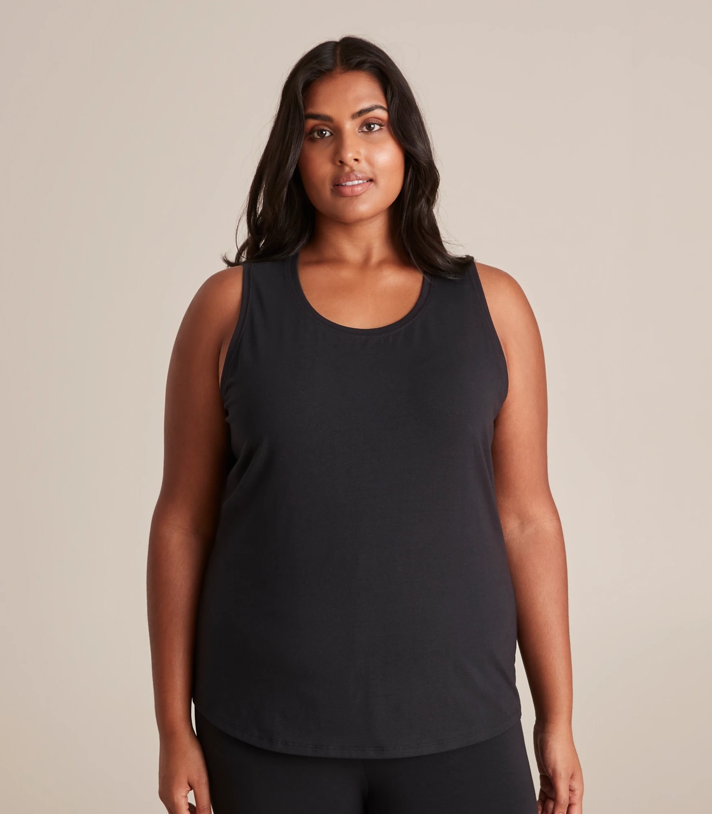 Cotton Scoop Neck Tank Top : Target