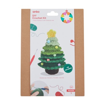 DIY Crochet Kit, Christmas Tree - Anko