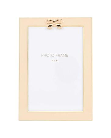 Anko Bow Photo Frame - 4in. x 6in. - Pink
