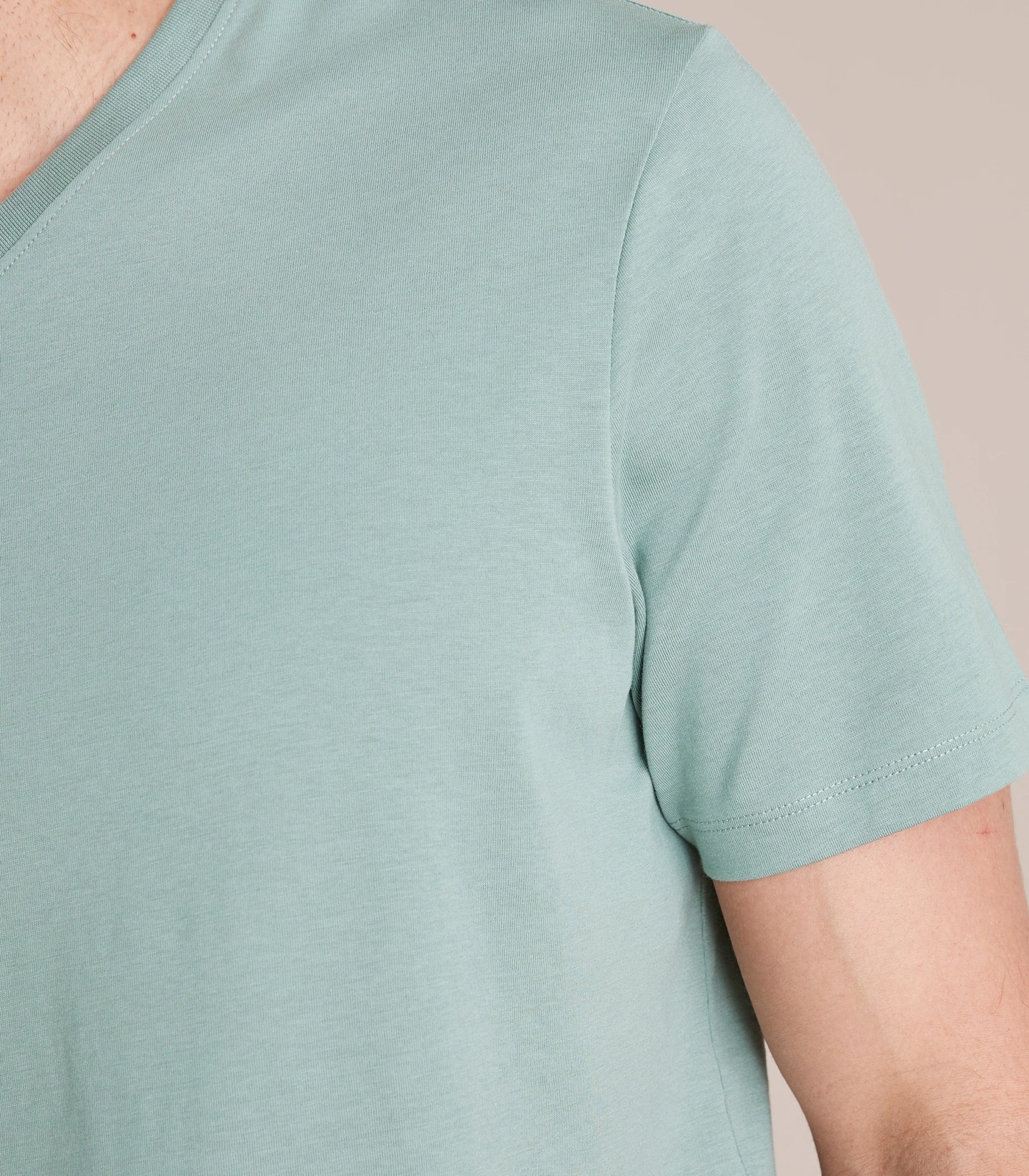 Organic Cotton V-Neck T-Shirt 2 of 6