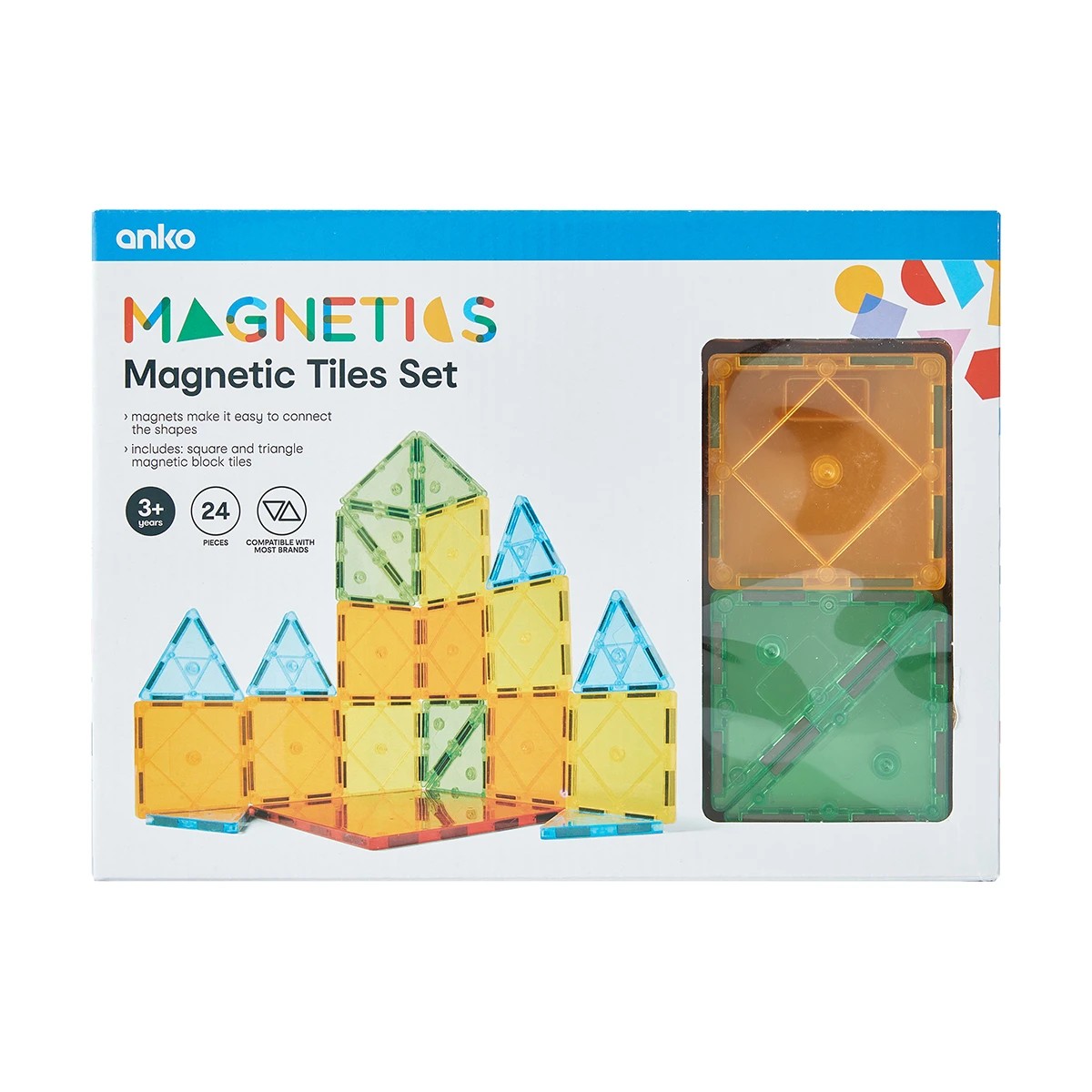 Magnetic Blocks Playset Anko Target Australia