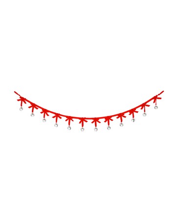 Anko 1.8m Bow and Bell Garland