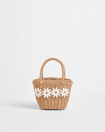 Straw Flower Bag