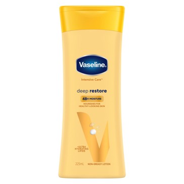Vaseline Intensive Care Deep Restore 48H Moisture Body Lotion 225ml - Ultra Hydrating Lipids