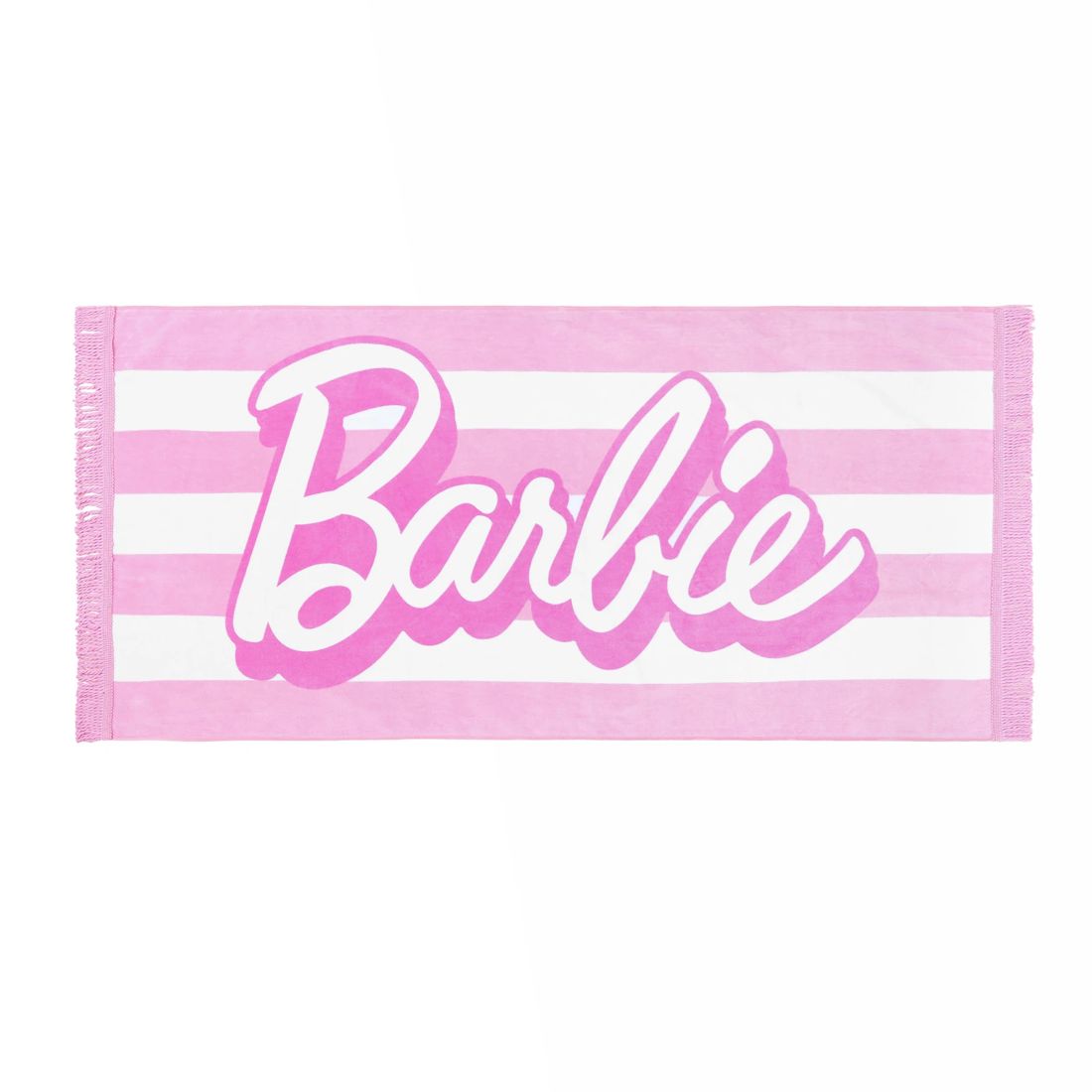 Barbie Logo Striped Towel Target Australia