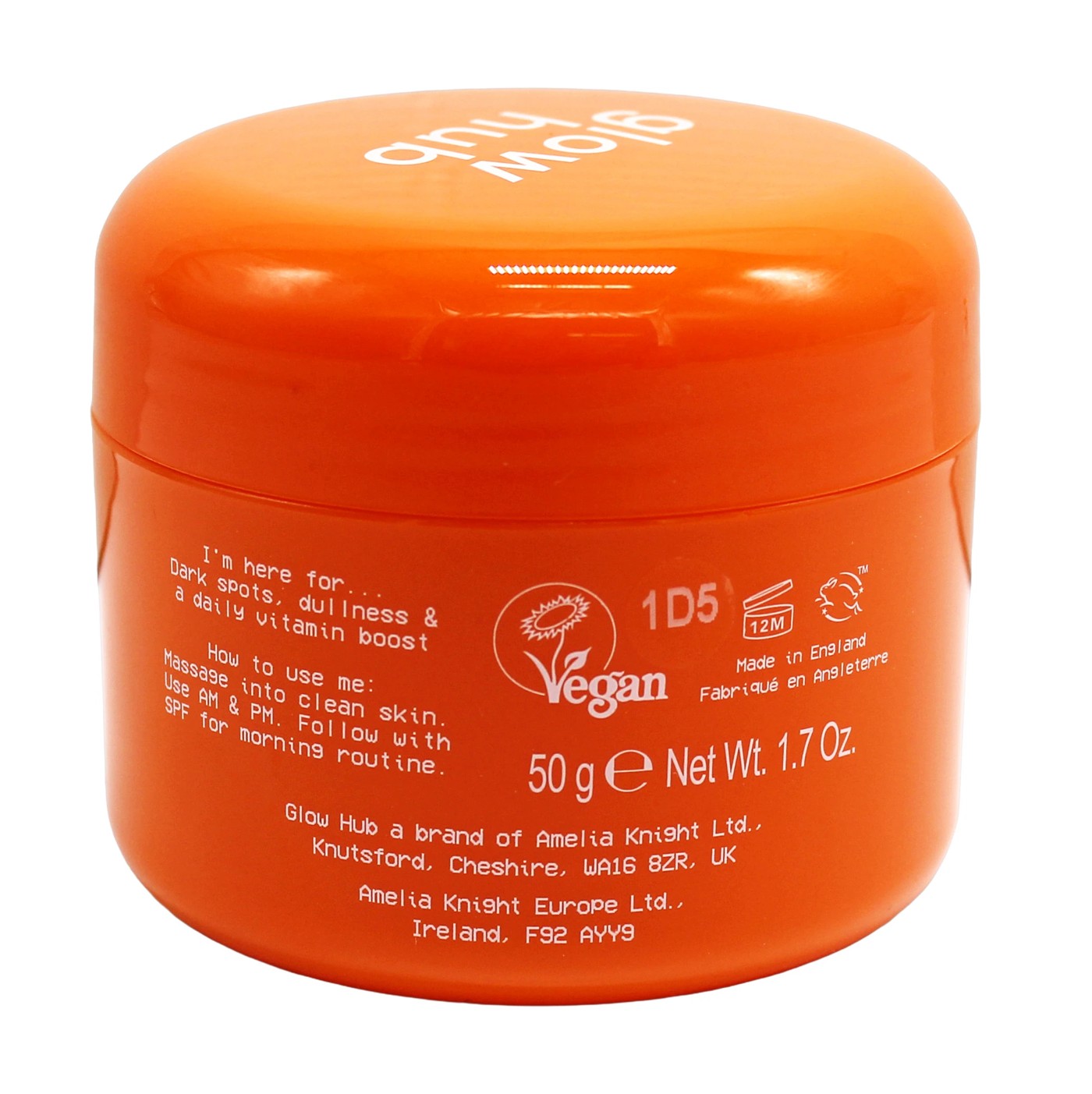 Glow Hub The Super C Slayer Vit C Moisturiser 50g - Vitamins B, C, E, Shea Butter, Hyaluronic Acid and Tranexamic Acid 3 of 4