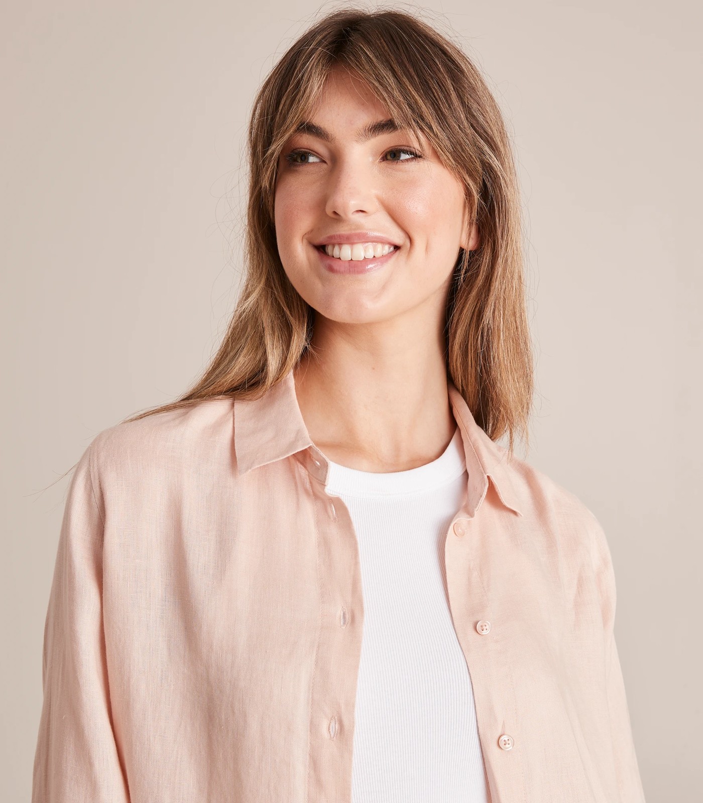 European Linen Long Sleeve Shirt 3 of 6