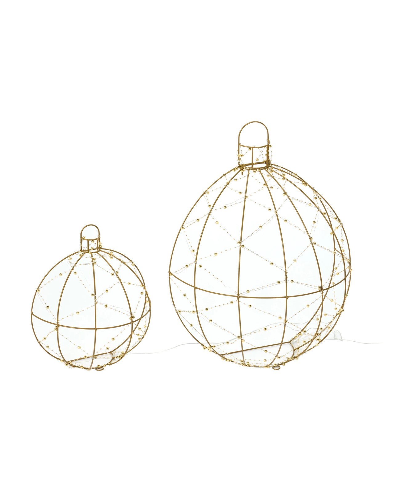 Anko 2 Pack Solar Powered LED Light Up Baubles 4 of 6