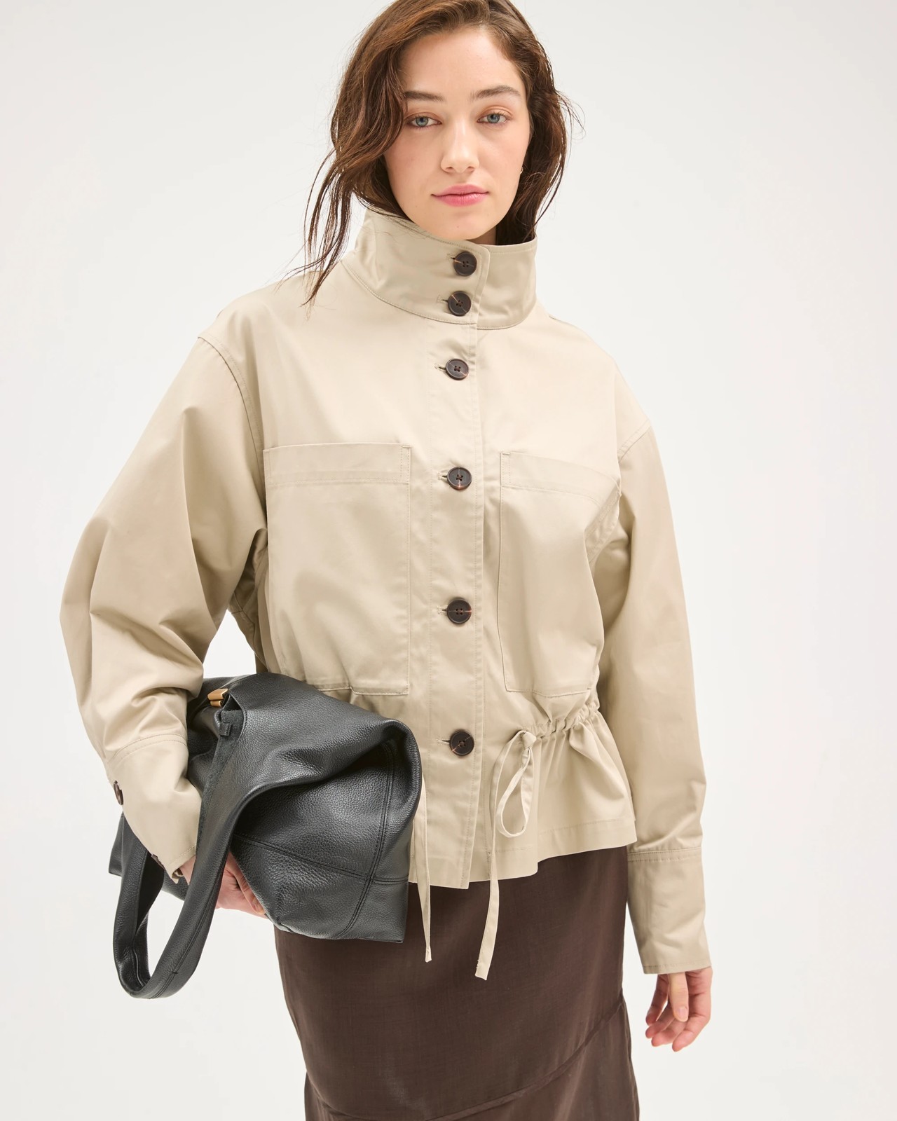 Lily Loves Australian Cotton Cinch Detail Jacket 6 of 6