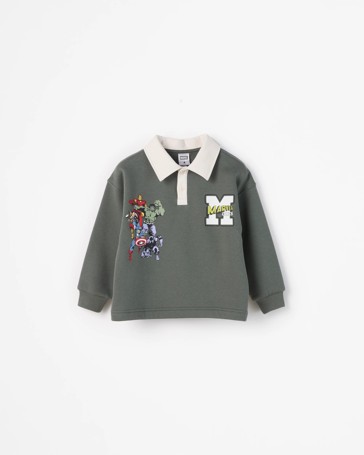 Marvel Australian Cotton Blend Lightweight Long Sleeve Rugby Top