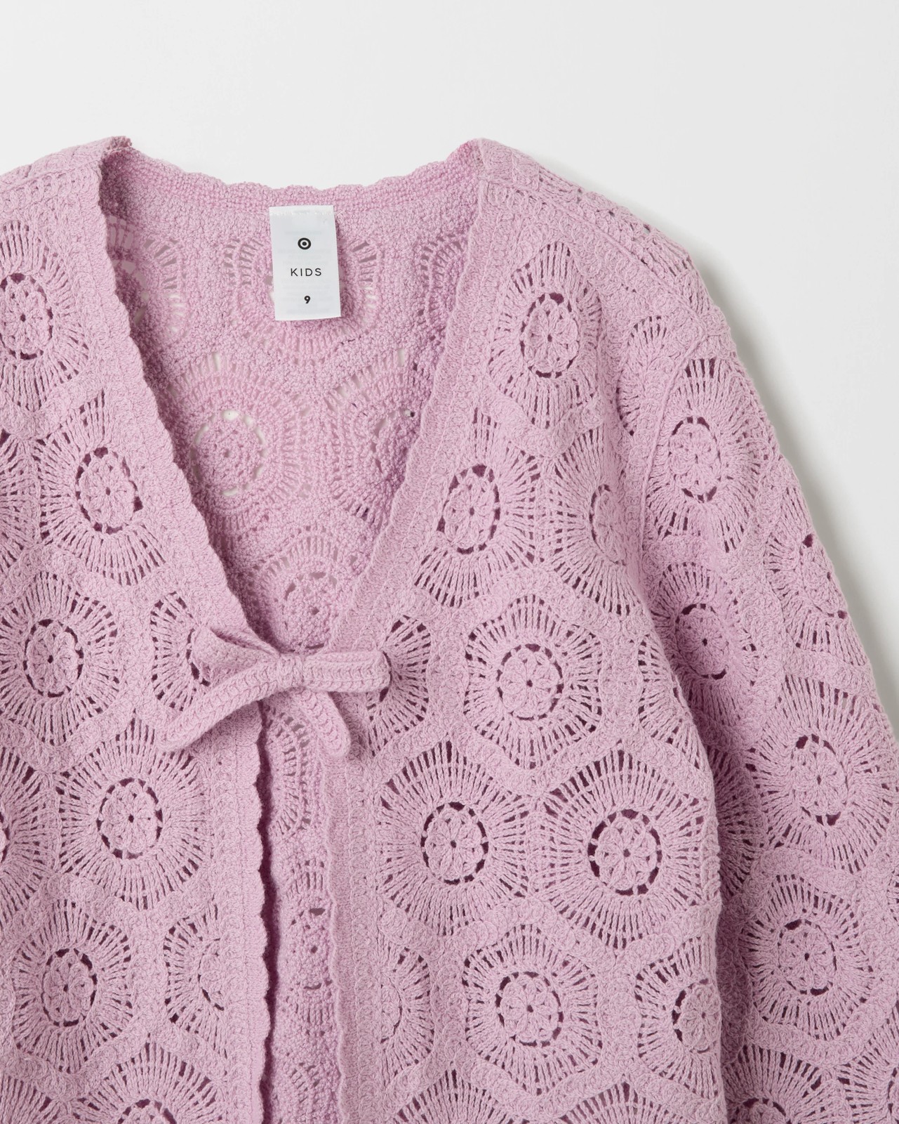 Australian Cotton Crochet Knit Cardigan 2 of 2